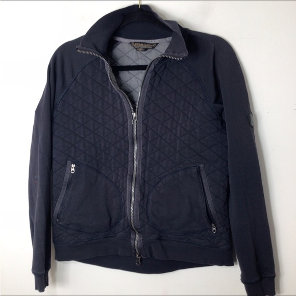 Brooks Brothers Jackets & Blazers - Brooks Brothers jacket medium women navy blue full zip quilted classic